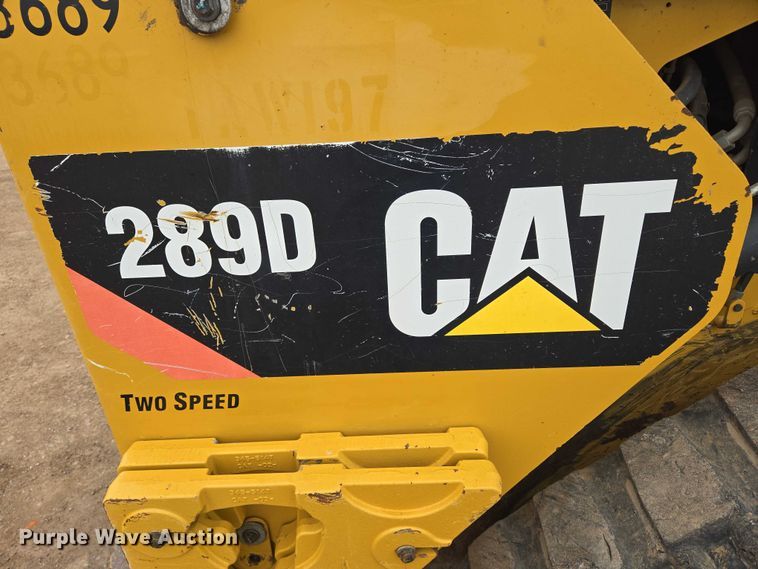 image for item ER5241 2014 Caterpillar 289D tracked skid steer loader