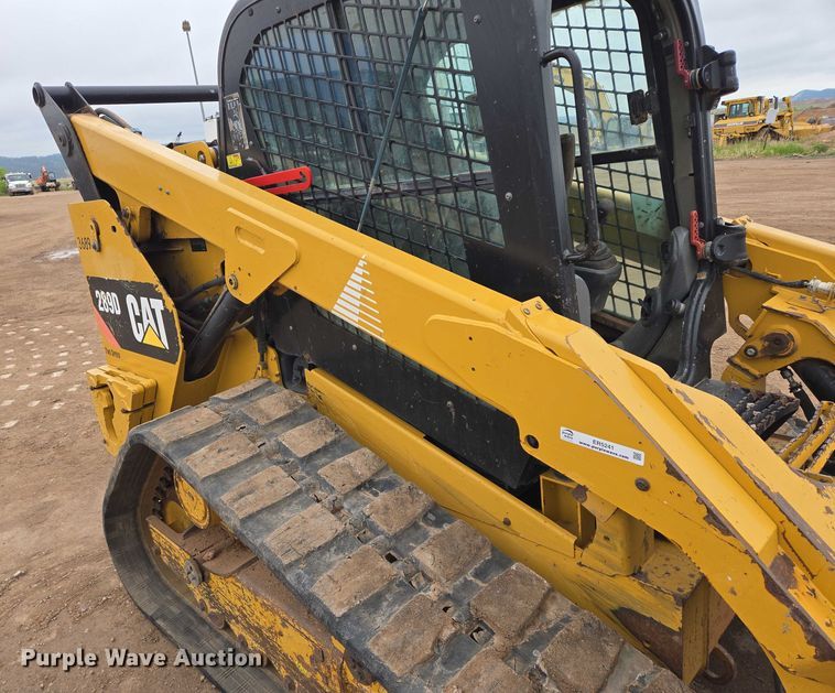 image for item ER5241 2014 Caterpillar 289D tracked skid steer loader