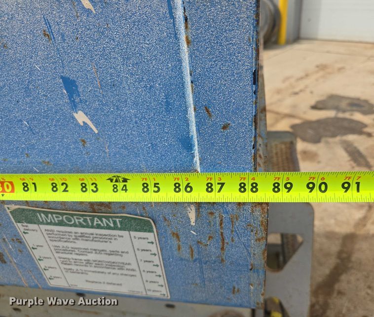 image for item ER5244 1999 Genie GS3246 scissor lift