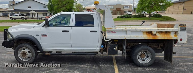 image for item ER5249 2011 Dodge Ram 5500 Crew Cab dump truck