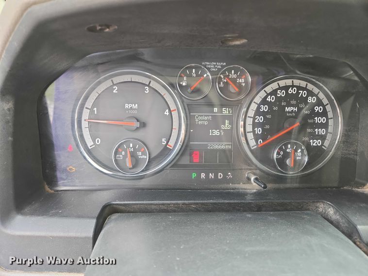 image for item ER5249 2011 Dodge Ram 5500 Crew Cab dump truck