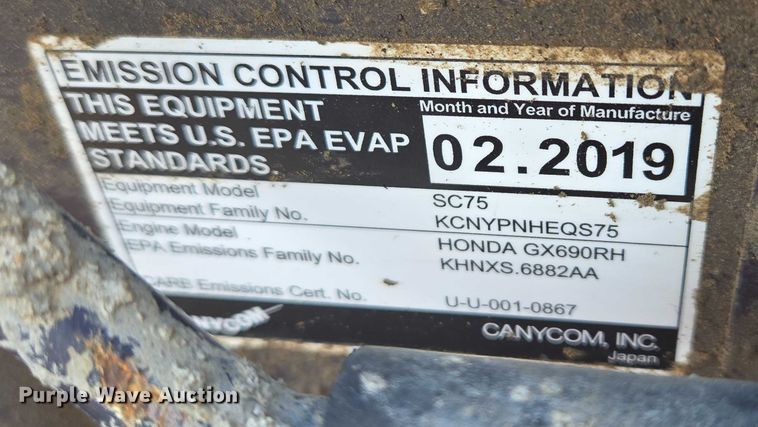 image for item ER5253 Canycom SC75 concrete buggy