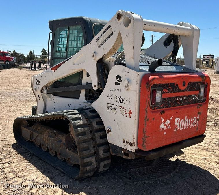 image for item EX9792 2019 Bobcat T740 tracked skid steer loader
