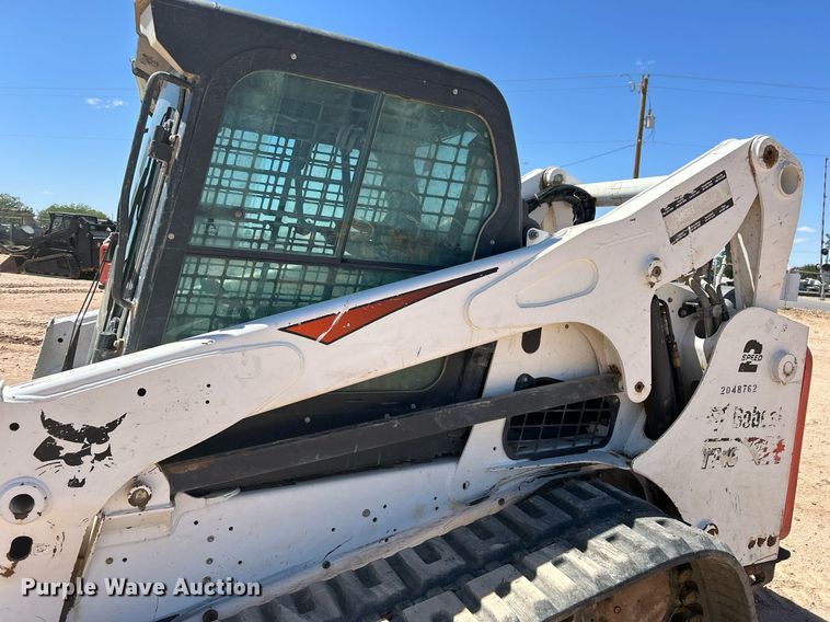 image for item EX9792 2019 Bobcat T740 tracked skid steer loader