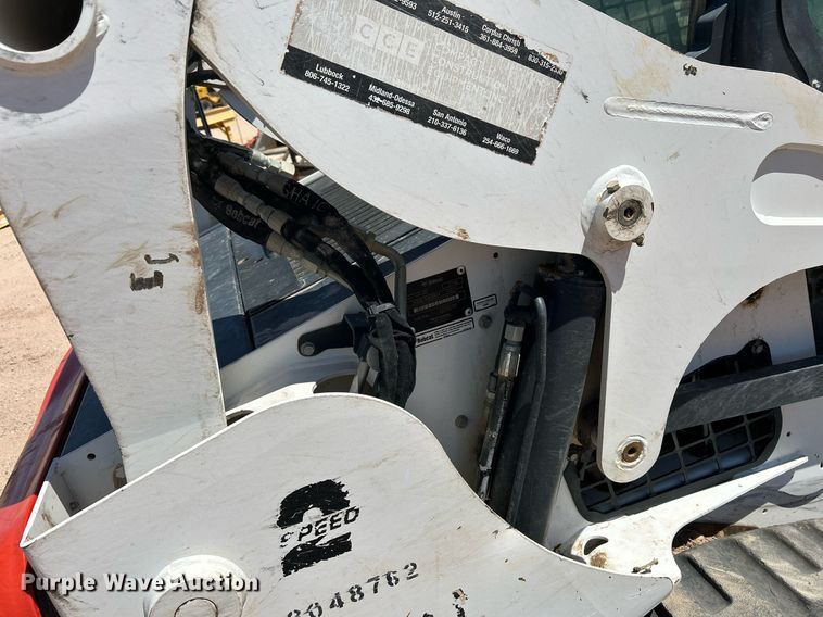 image for item EX9792 2019 Bobcat T740 tracked skid steer loader