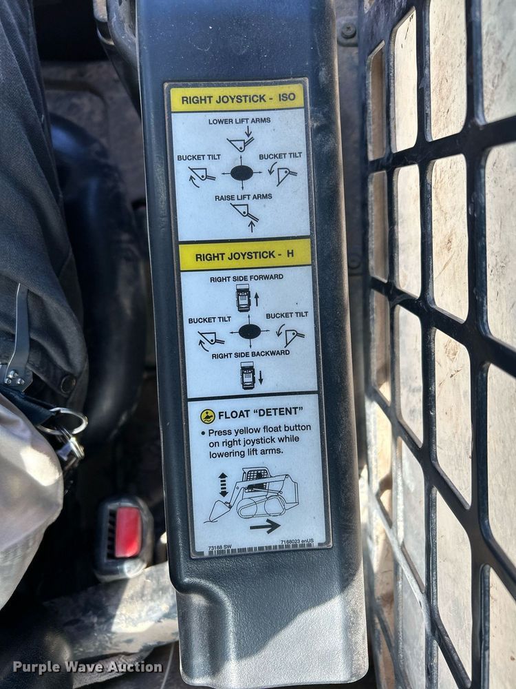 image for item EX9792 2019 Bobcat T740 tracked skid steer loader