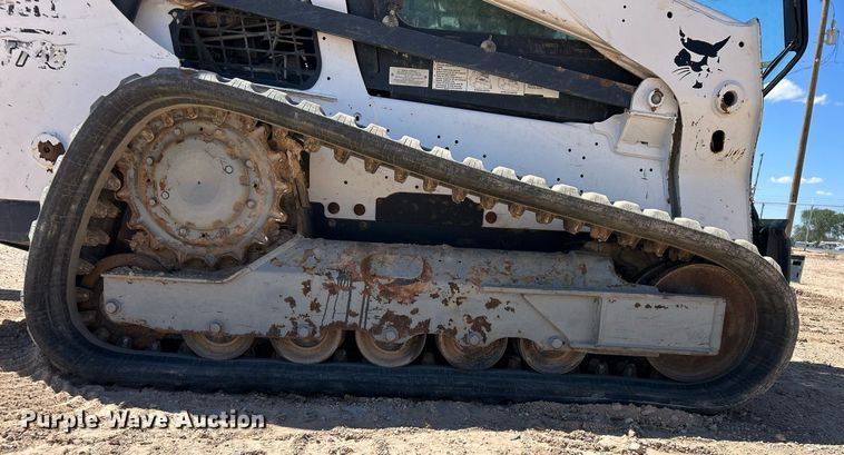 image for item EX9792 2019 Bobcat T740 tracked skid steer loader