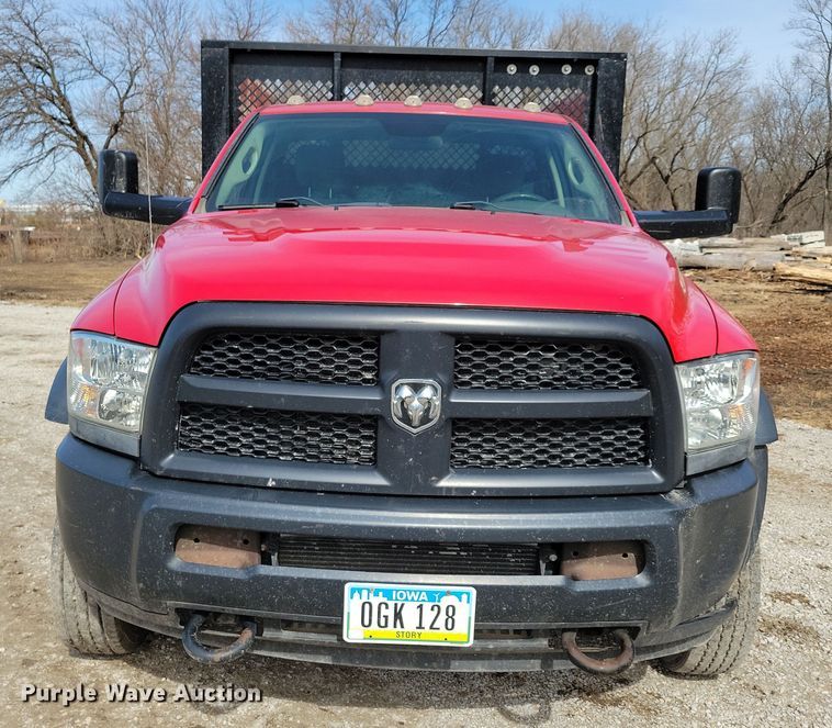 image for item NB9891 2015 Dodge Ram 5500 dump flatbed truck