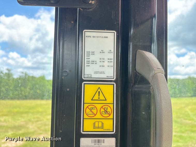 image for item ND9721 2019 Caterpillar 326F L excavator