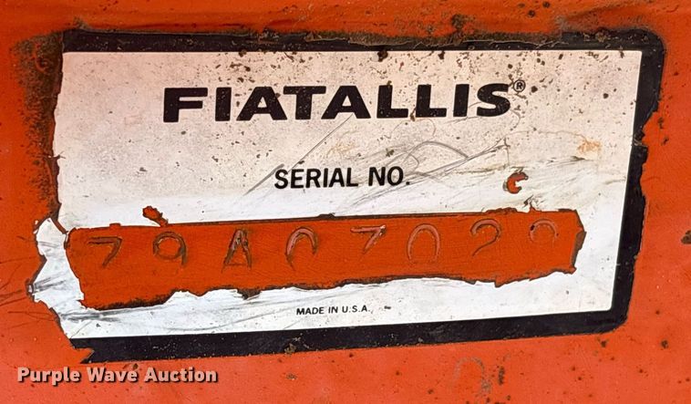 image for item ND9726 1998 Fiat-Allis FG65C Turbo motor grader