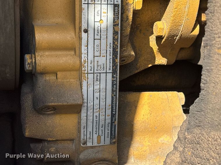 image for item ND9733 1986 Fiat-Allis 260-B conventional scraper 