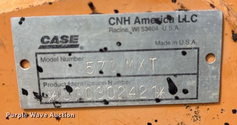 image for item ND9753 2005 Case 570 MXT landscape tractor