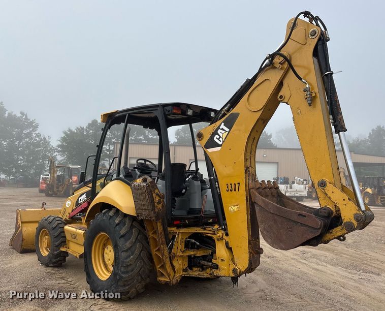 image for item ND9754 2011 Caterpillar 420E backhoe
