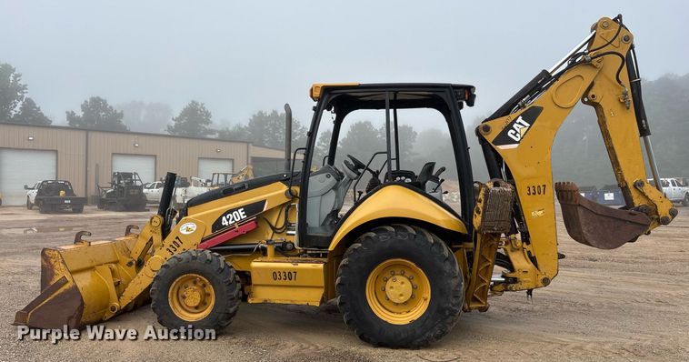 image for item ND9754 2011 Caterpillar 420E backhoe