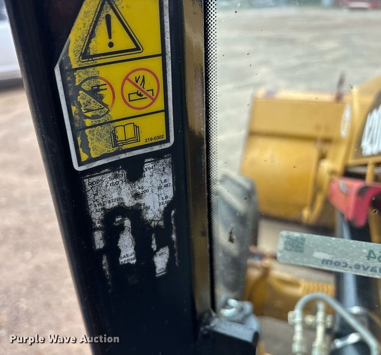 image for item ND9754 2011 Caterpillar 420E backhoe