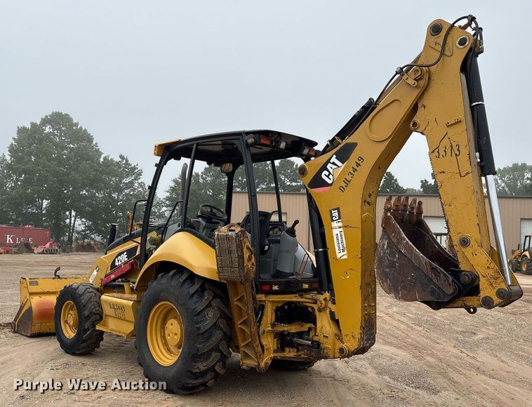 image for item ND9755 2012 Caterpillar 420E backhoe