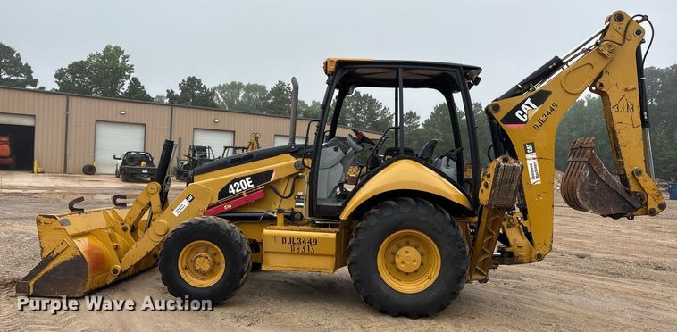 image for item ND9755 2012 Caterpillar 420E backhoe