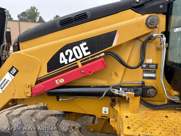 image for item ND9755 2012 Caterpillar 420E backhoe