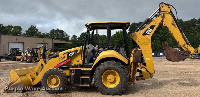 image for item ND9757 2016 Caterpillar 420F2 backhoe