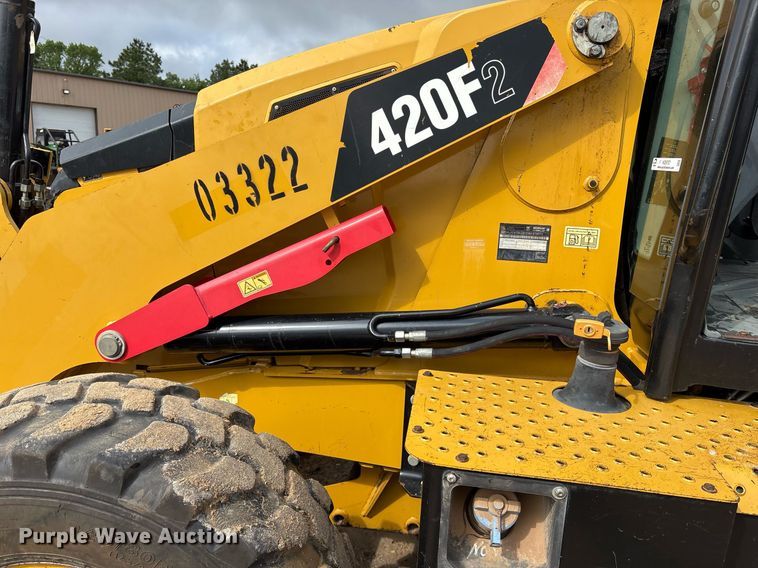 image for item ND9757 2016 Caterpillar 420F2 backhoe
