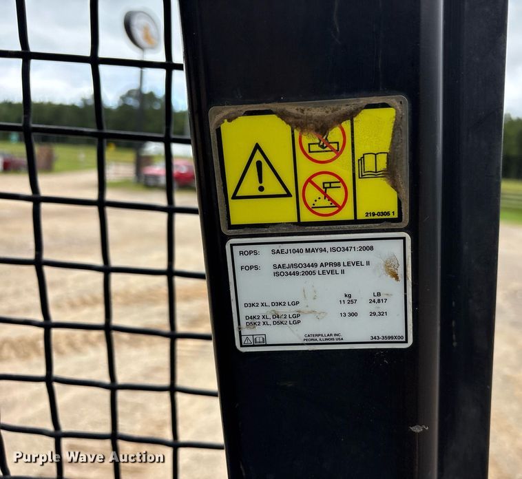 image for item ND9759 2012 Caterpillar D4K2 LGP dozer