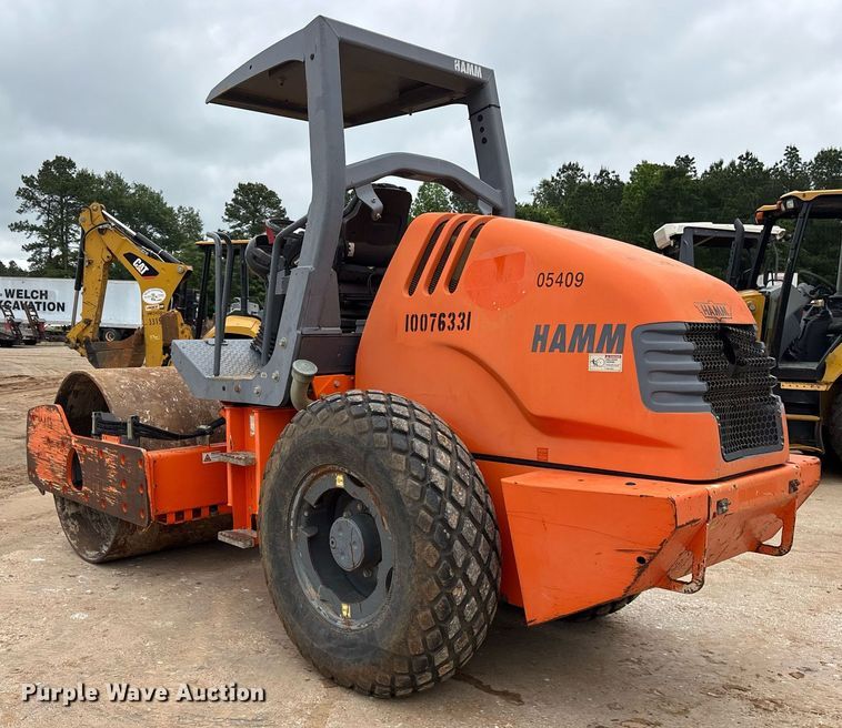 image for item ND9760 2012 Hamm 3307 single drum vibratory roller