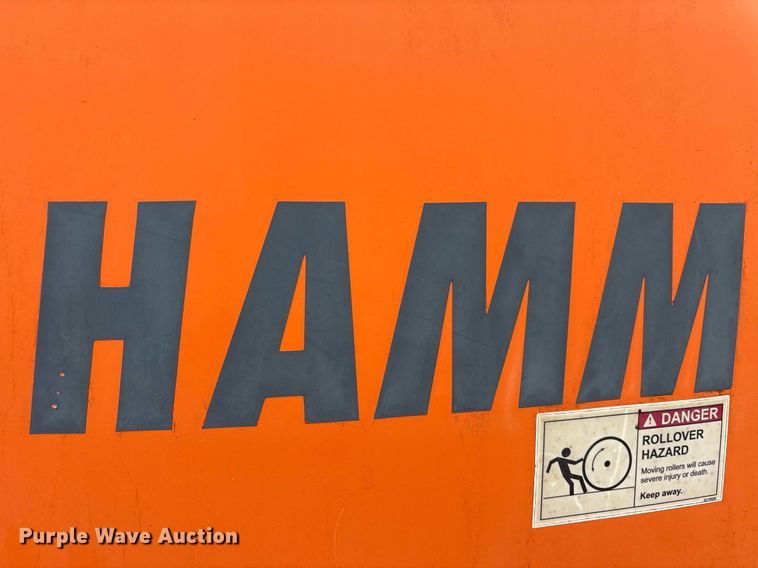 image for item ND9760 2012 Hamm 3307 single drum vibratory roller