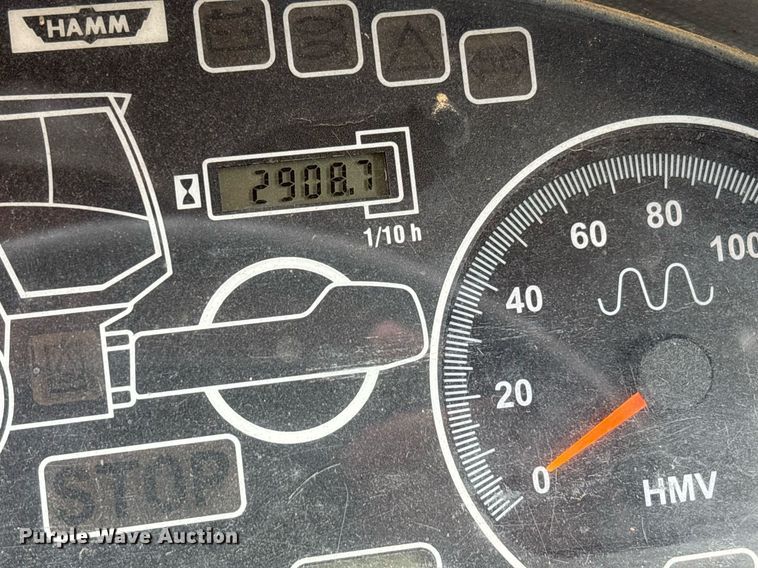 image for item ND9760 2012 Hamm 3307 single drum vibratory roller