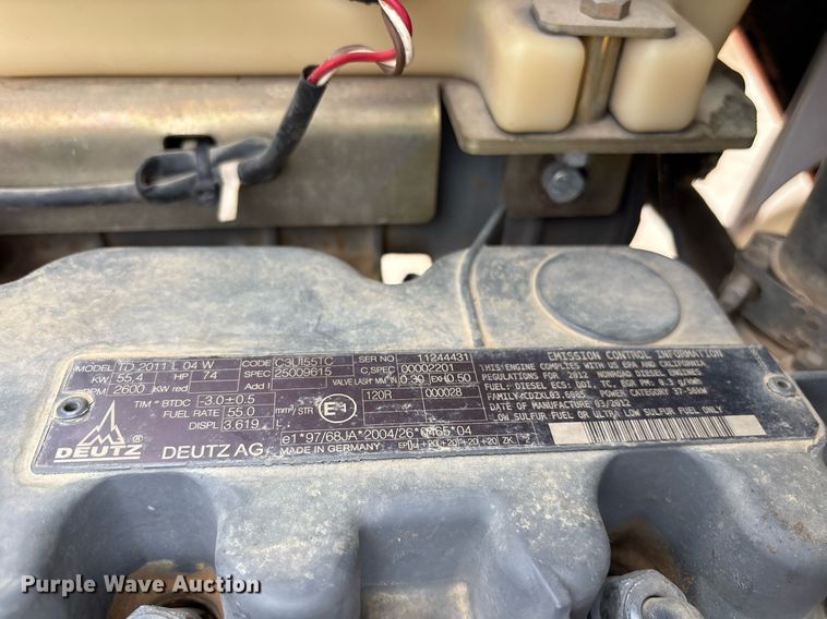 image for item ND9760 2012 Hamm 3307 single drum vibratory roller