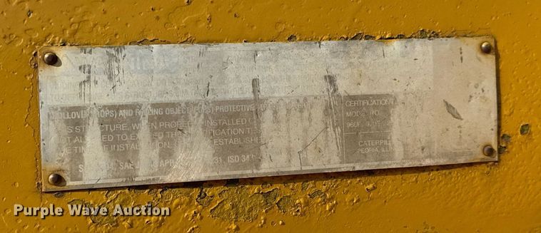 image for item NE9817 1993 Caterpillar 966F Series II wheel loader