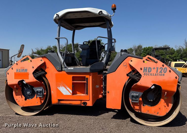 image for item NE9821 2012 Hamm HD+120VO double drum vibratory roller