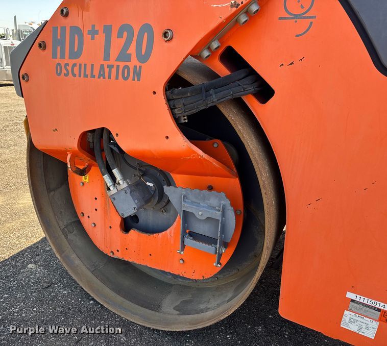 image for item NE9821 2012 Hamm HD+120VO double drum vibratory roller