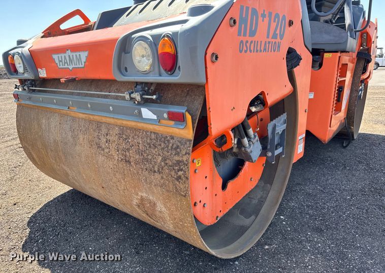 image for item NE9821 2012 Hamm HD+120VO double drum vibratory roller