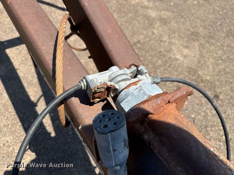 image for item NE9822 2005 Leach Pup-Dump end dump pup trailer