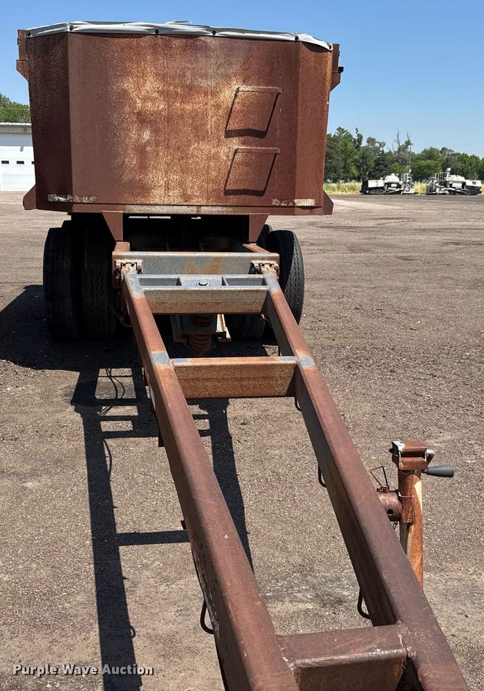 image for item NE9822 2005 Leach Pup-Dump end dump pup trailer