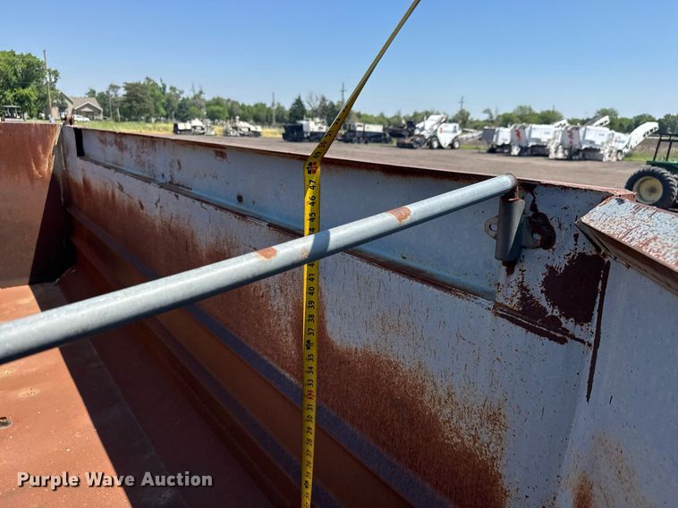 image for item NE9822 2005 Leach Pup-Dump end dump pup trailer