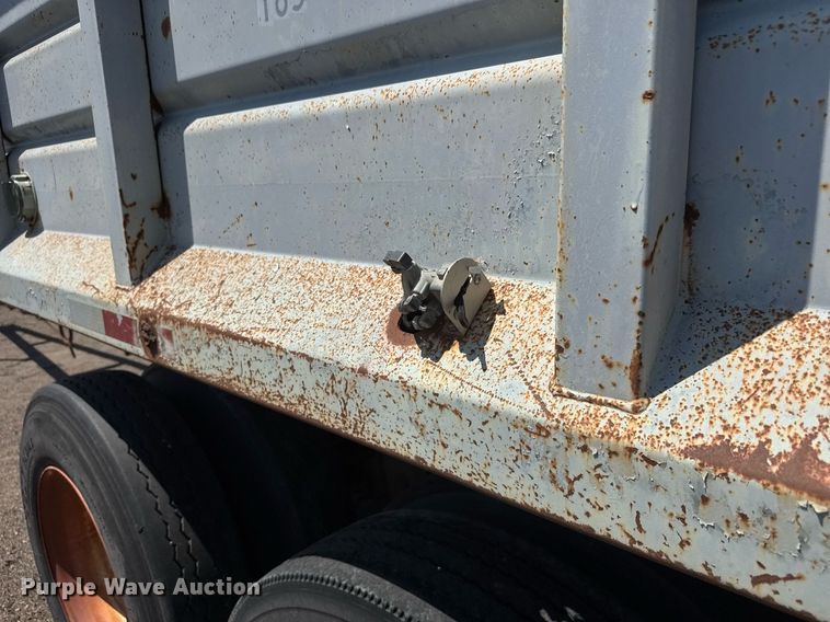 image for item NE9822 2005 Leach Pup-Dump end dump pup trailer