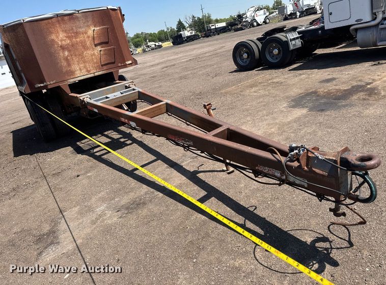 image for item NE9822 2005 Leach Pup-Dump end dump pup trailer