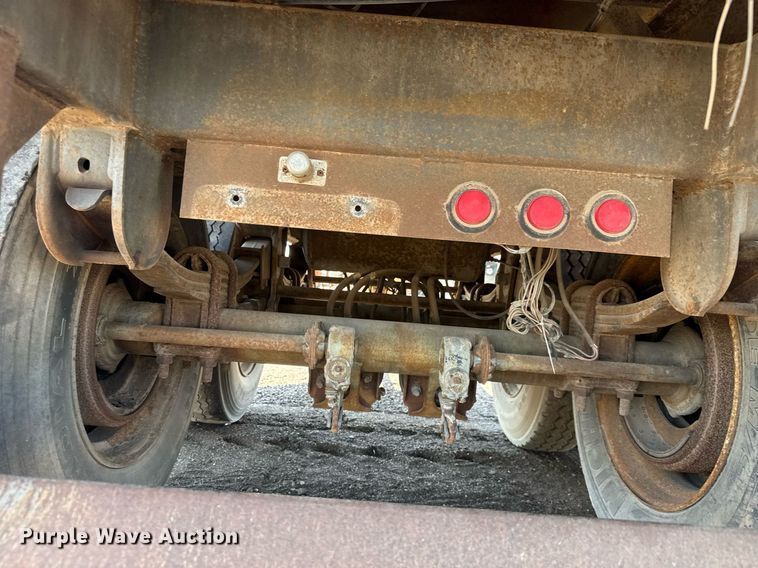 image for item NE9822 2005 Leach Pup-Dump end dump pup trailer