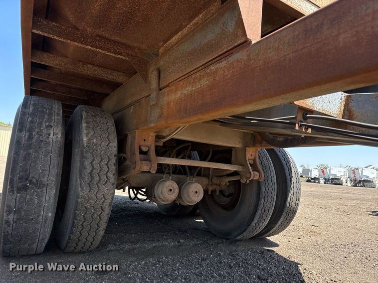 image for item NE9822 2005 Leach Pup-Dump end dump pup trailer