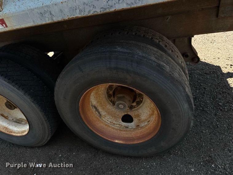 image for item NE9822 2005 Leach Pup-Dump end dump pup trailer