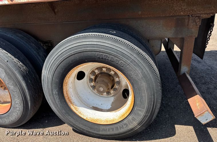 image for item NE9822 2005 Leach Pup-Dump end dump pup trailer