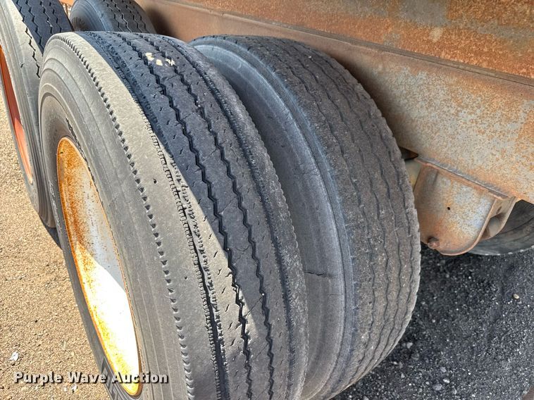 image for item NE9822 2005 Leach Pup-Dump end dump pup trailer