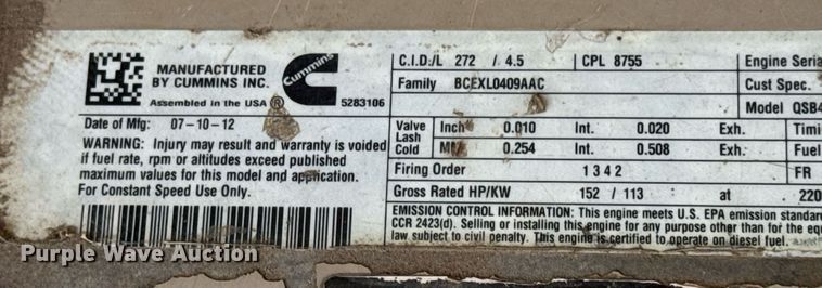 image for item NE9824 2012 Volvo DD118HF double drum vibratory roller