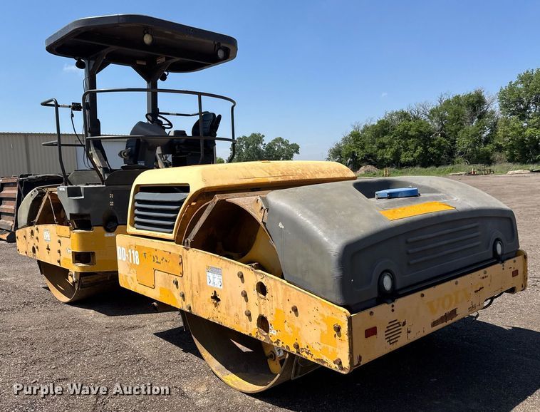 image for item NE9825 2012 Volvo DD118HF double drum vibratory roller