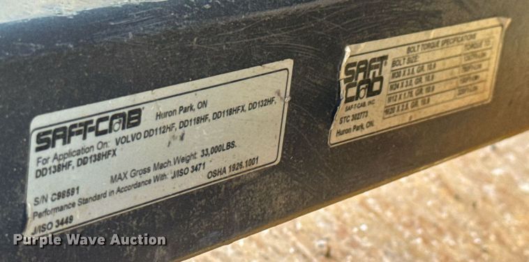 image for item NE9825 2012 Volvo DD118HF double drum vibratory roller