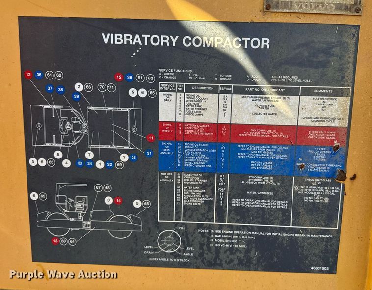 image for item NE9826 2011 Volvo DD118HF double drum vibratory roller