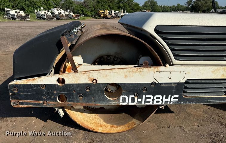 image for item NE9828 2005 Ingersoll Rand DD-138HF double drum vibratory roller