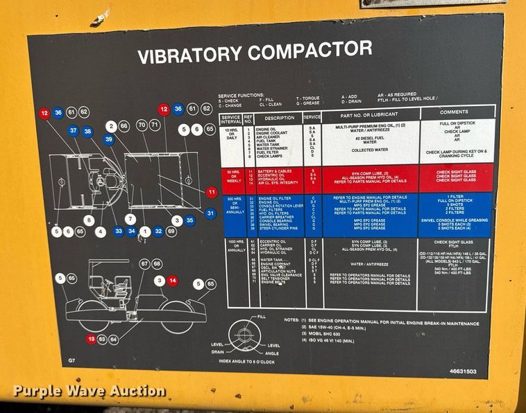 image for item NE9830 2010 Volvo DD138HFA double drum vibratory roller