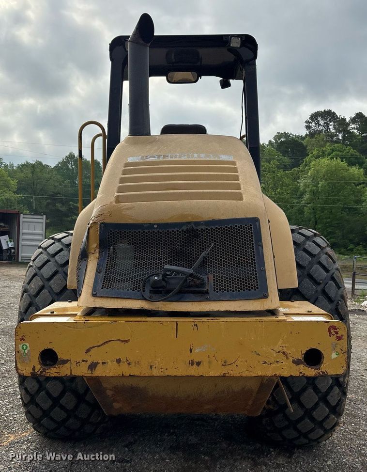 image for item OB9694 2008 Caterpillar CS-563E single drum vibratory roller